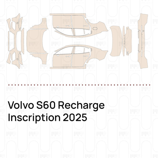 PPF prédécoupé Volvo S60 Recharge Inscription 2025