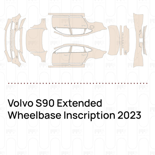 PPF prédécoupé Volvo S90 Extended Wheelbase Inscription 2023