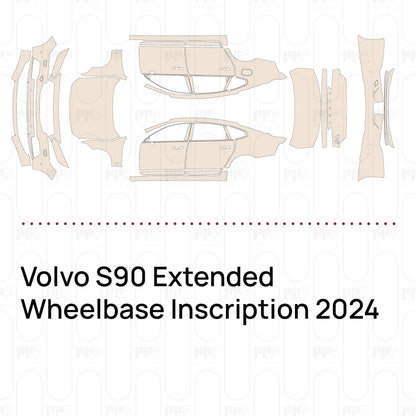 PPF prédécoupé Volvo S90 Extended Wheelbase Inscription 2024