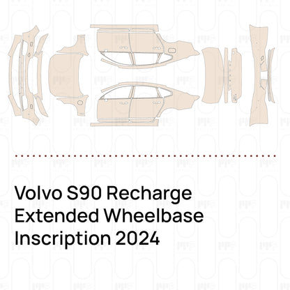 PPF prédécoupé Volvo S90 Recharge Extended Wheelbase Inscription 2024