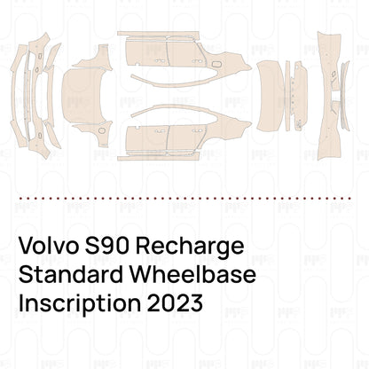 PPF prédécoupé Volvo S90 Recharge Standard Wheelbase Inscription 2023