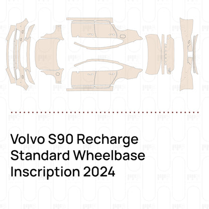 PPF prédécoupé Volvo S90 Recharge Standard Wheelbase Inscription 2024