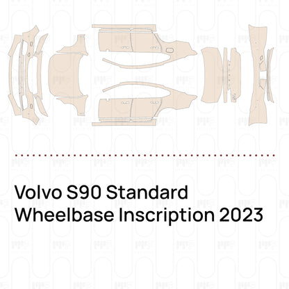 PPF prédécoupé Volvo S90 Standard Wheelbase Inscription 2023