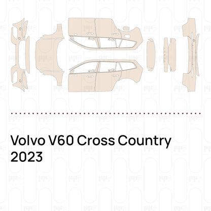 PPF prédécoupé Volvo V60 Cross Country 2023