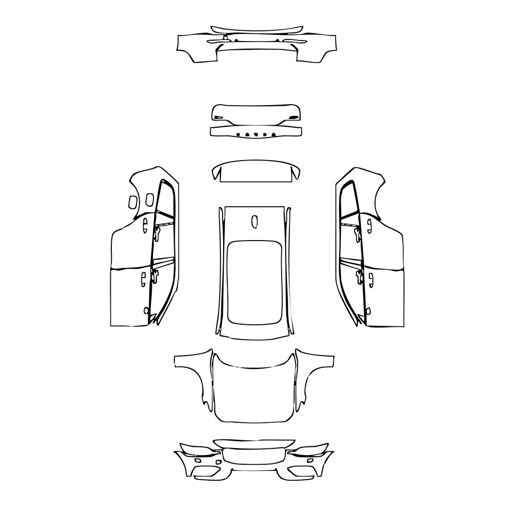 Pre-Cut PPF Volvo V60 Cross Country 2024 - PPF-Kits