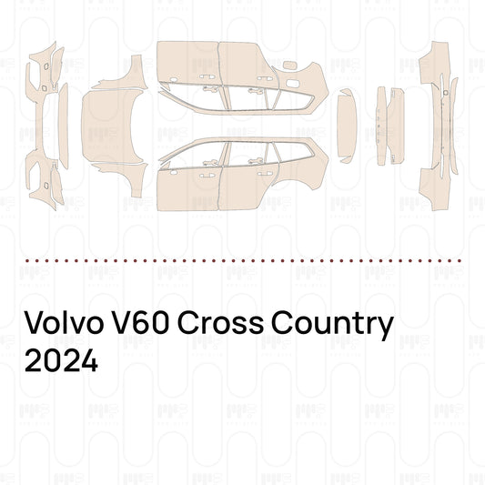 PPF prédécoupé Volvo V60 Cross Country 2024