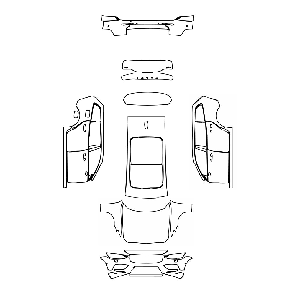 Pre-Cut PPF Volvo V60 Momentum 2021 - PPF-Kits