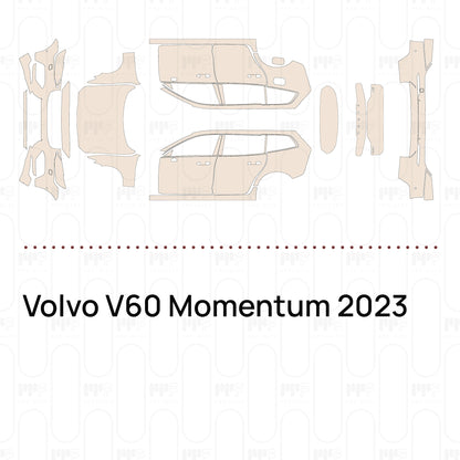 PPF prédécoupé Volvo V60 Momentum 2023