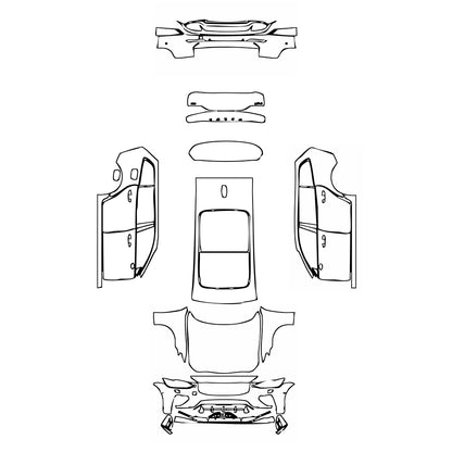 Pre-Cut PPF Volvo V60 R-Design 2022 - PPF-Kits