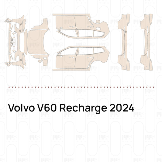 PPF prédécoupé Volvo V60 Recharge 2024