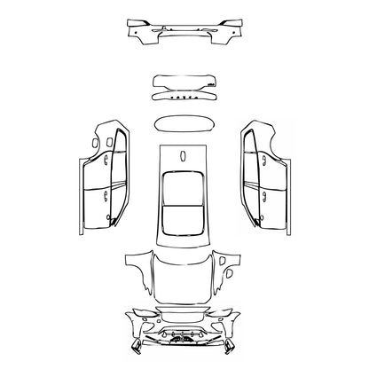 Pre-Cut PPF Volvo V60 Recharge 2025 - PPF-Kits