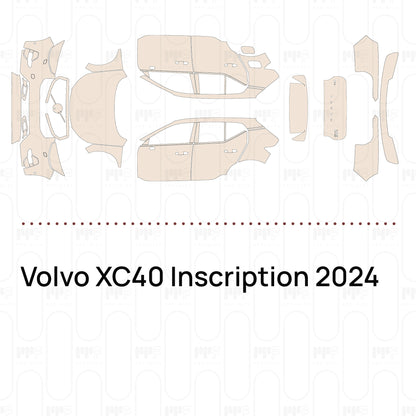 PPF prédécoupé Volvo XC40 Inscription 2024