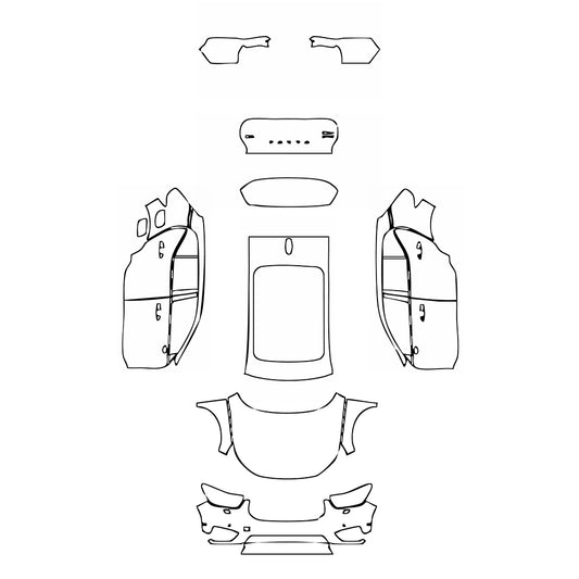 Pre-Cut PPF Volvo XC40 R-Design 2021 - PPF-Kits