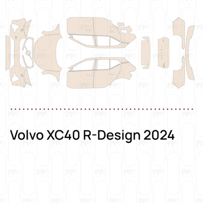 PPF prédécoupé Volvo XC40 R-Design 2024