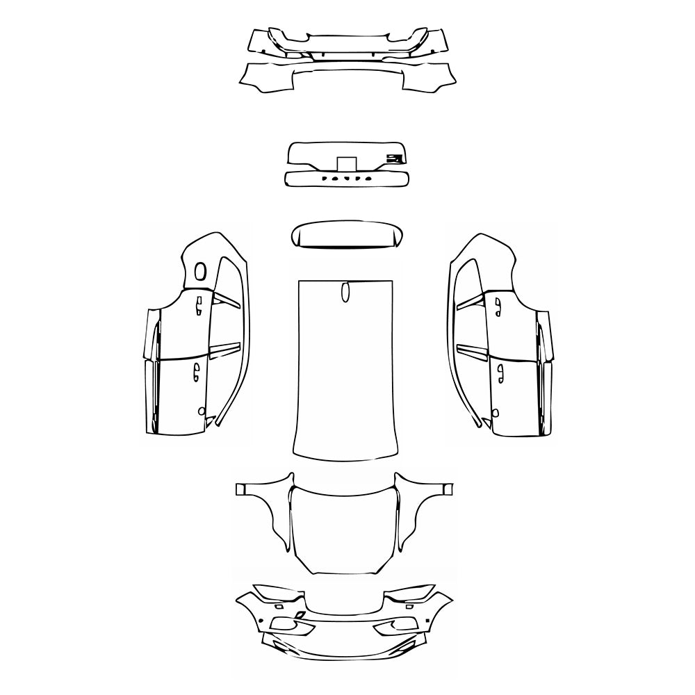 Pre-Cut PPF Volvo XC60 Inscription 2021 - PPF-Kits