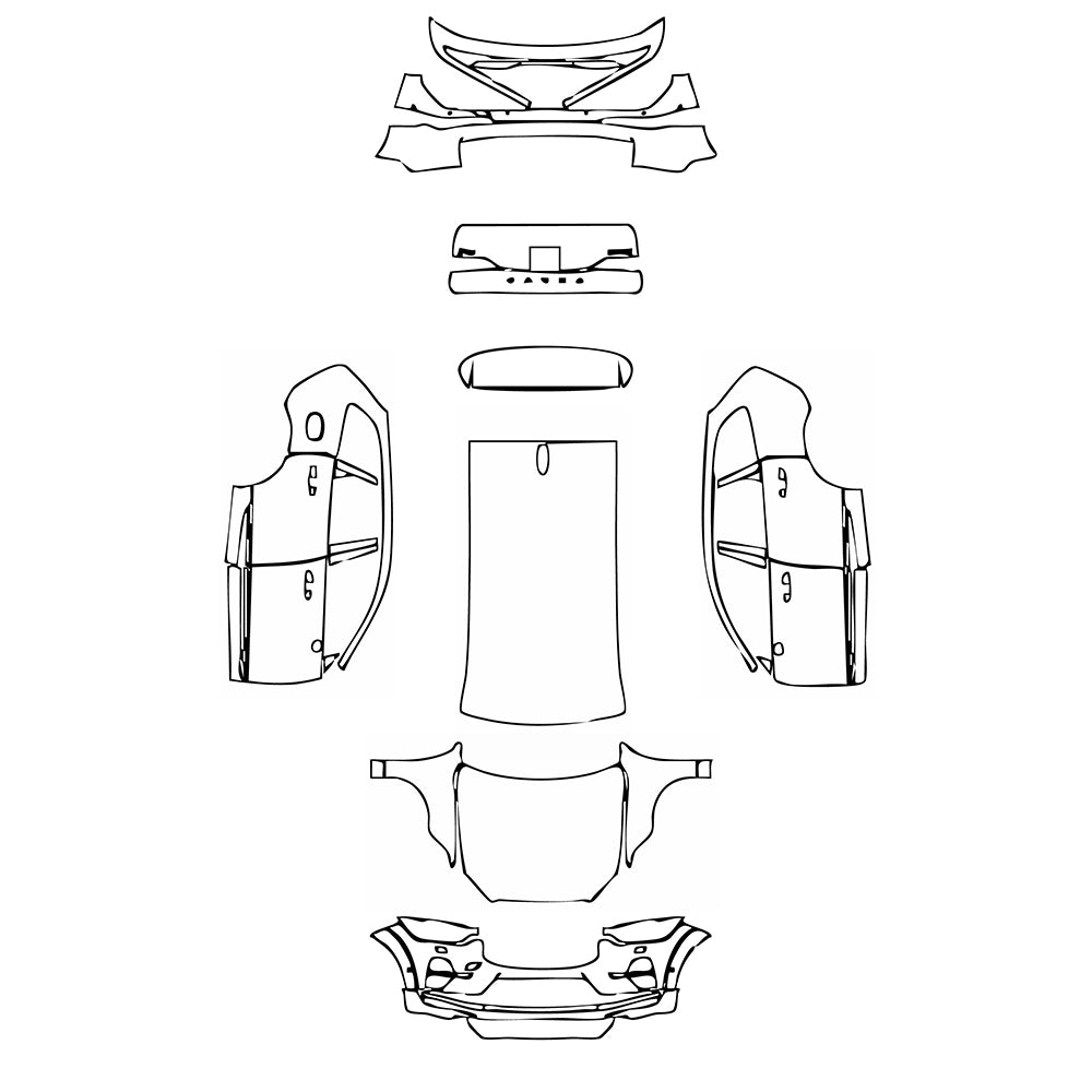 Pre-Cut PPF Volvo XC60 Inscription 2023 - PPF-Kits