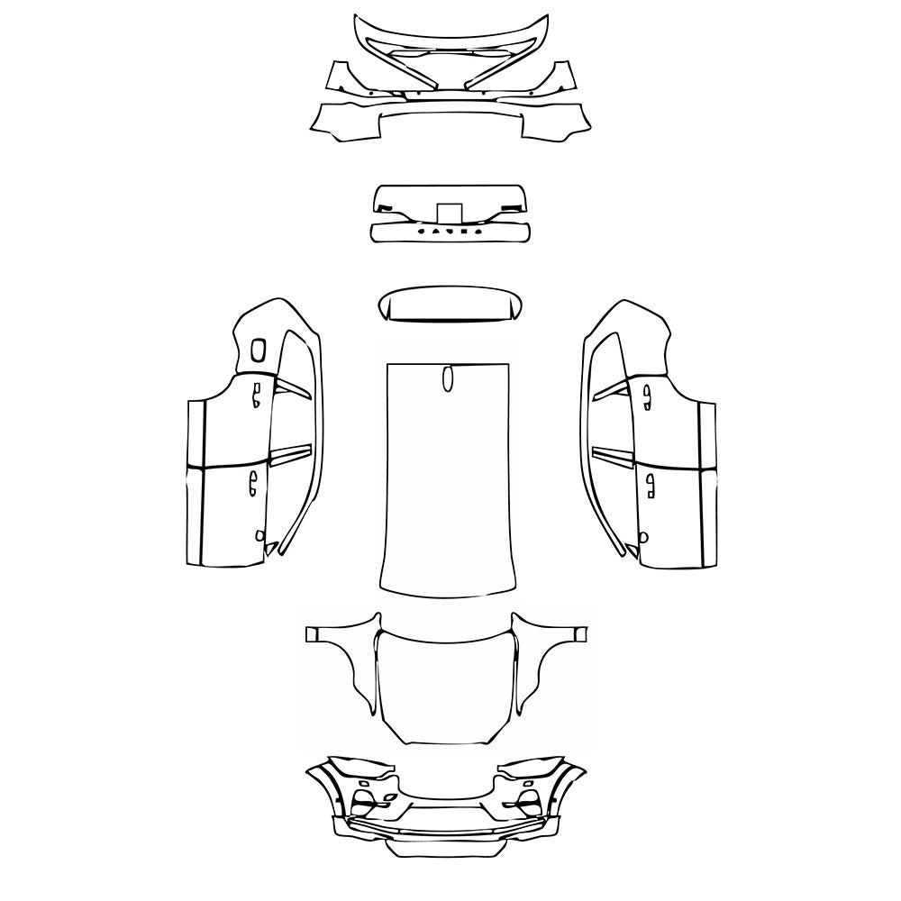 Pre-Cut PPF Volvo XC60 Momentum 2022 - PPF-Kits