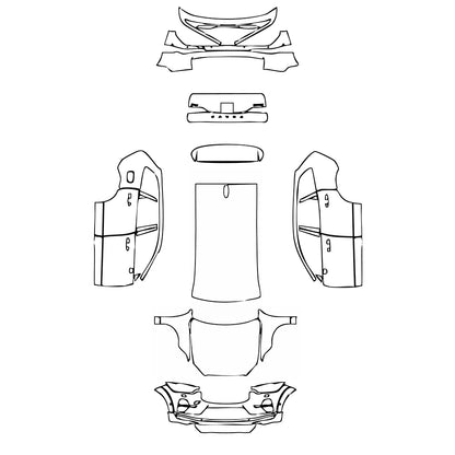 Pre-Cut PPF Volvo XC60 Momentum 2023 - PPF-Kits