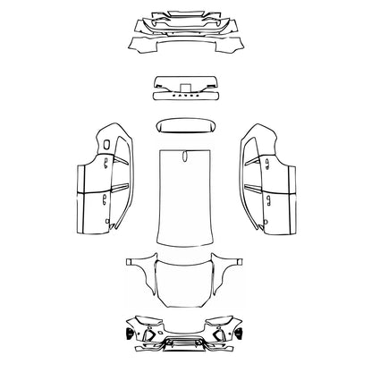 Pre-Cut PPF Volvo XC60 R-Design 2025 - PPF-Kits