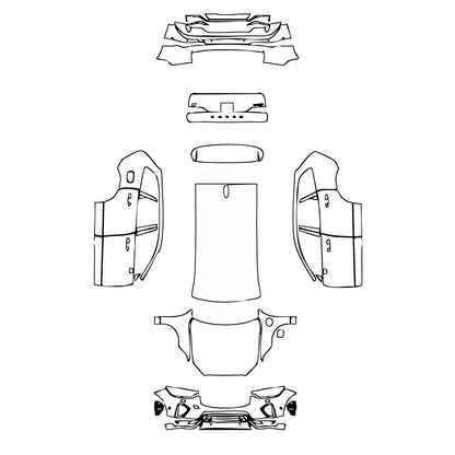 Pre-Cut PPF Volvo XC60 Recharge R-Design 2025 - PPF-Kits