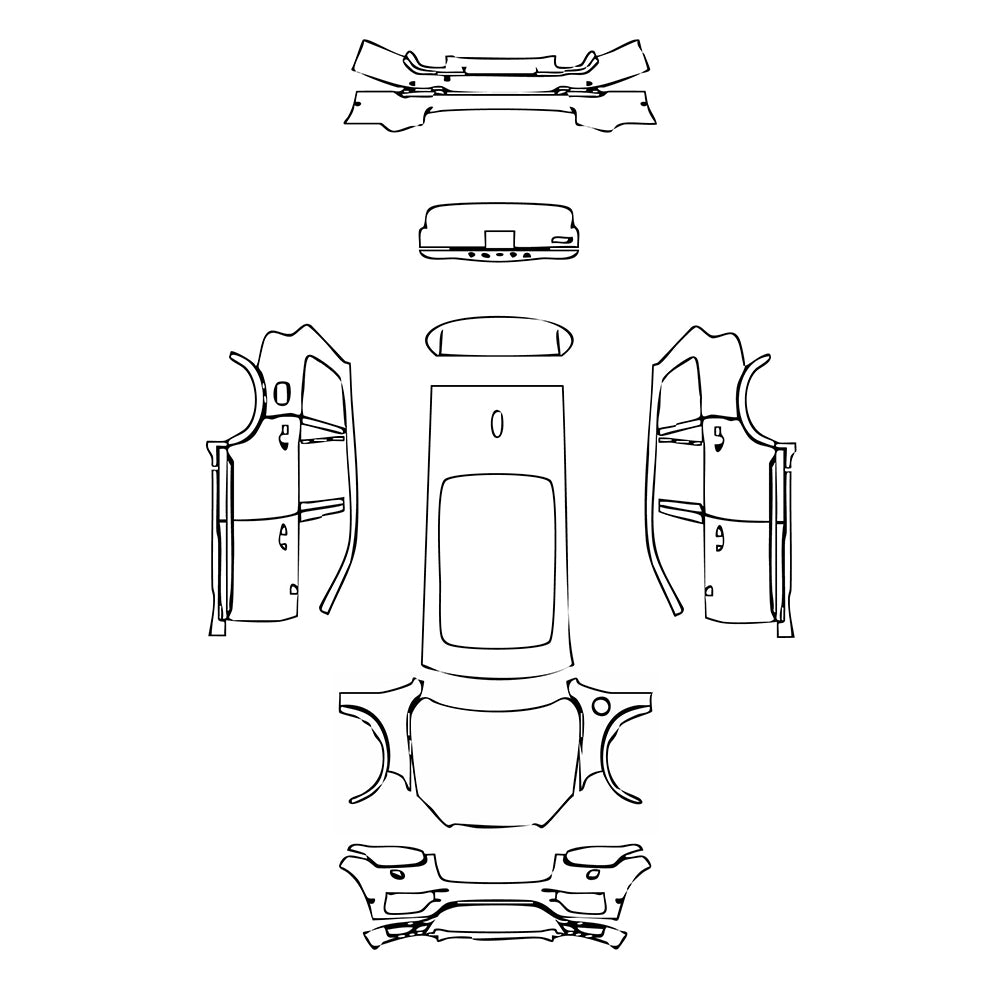 Pre-Cut PPF Volvo XC90 Excellence 2016 - PPF-Kits