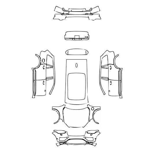 Pre-Cut PPF Volvo XC90 Excellence 2016 - PPF-Kits