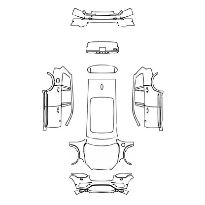 Pre-Cut PPF Volvo XC90 Excellence 2017 - PPF-Kits