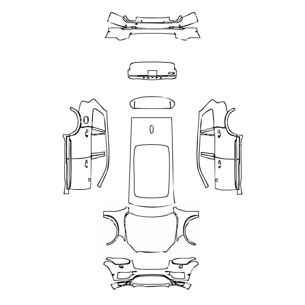 Pre-Cut PPF Volvo XC90 Inscription 2015 - PPF-Kits