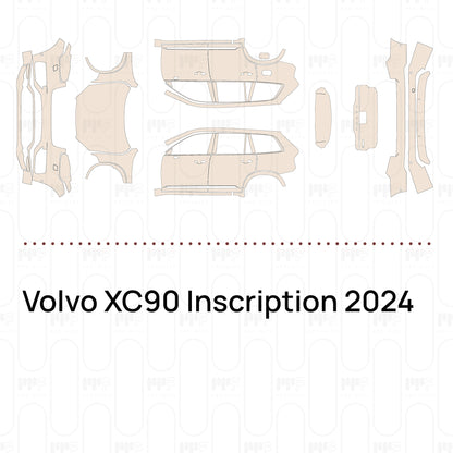 PPF prédécoupé Volvo XC90 Inscription 2024
