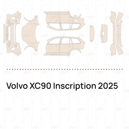PPF prédécoupé Volvo XC90 Inscription 2025