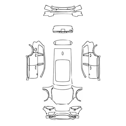 Pre-Cut PPF Volvo XC90 Momentum 2024 - PPF-Kits