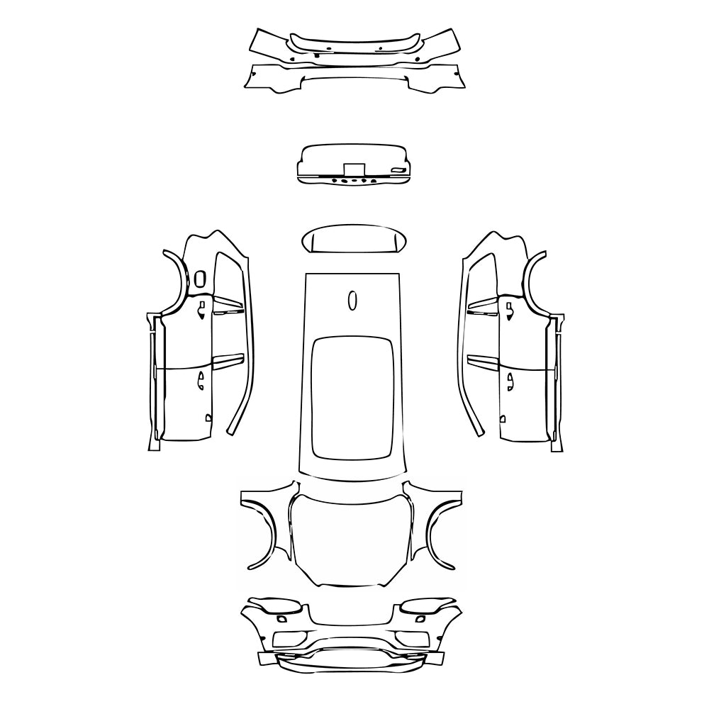 Pre-Cut PPF Volvo XC90 Momentum 2025 - PPF-Kits
