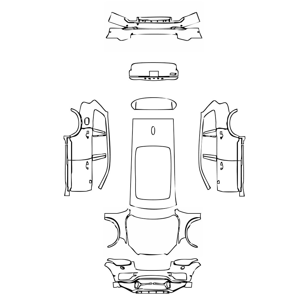 Pre-Cut PPF Volvo XC90 R-Design 2017 - PPF-Kits