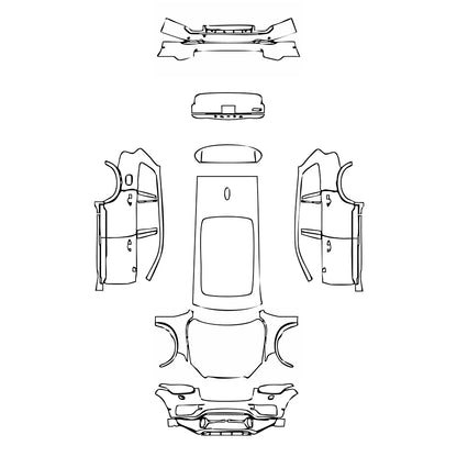 Pre-Cut PPF Volvo XC90 R-Design 2018 - PPF-Kits
