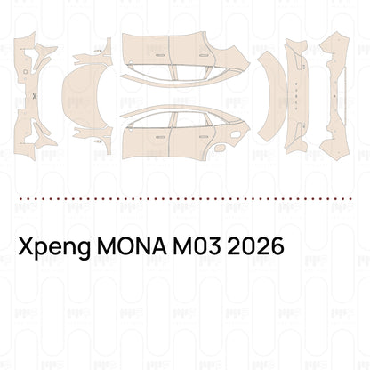 PPF prédécoupé Xpeng MONA M03 2026
