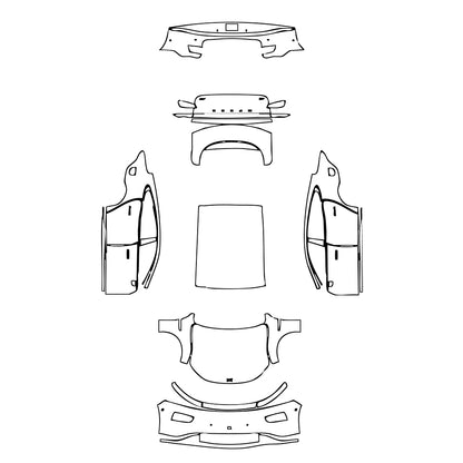 Pre-Cut PPF Xpeng P7 2022 - PPF-Kits