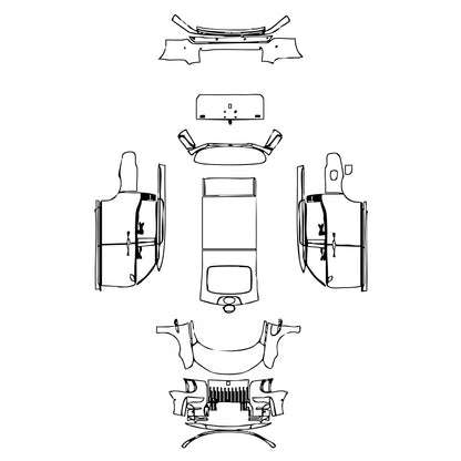 PPF prédécoupé Zeekr 009 Base 2025