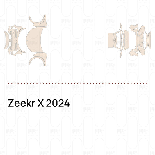 PPF prédécoupé Zeekr X 2024