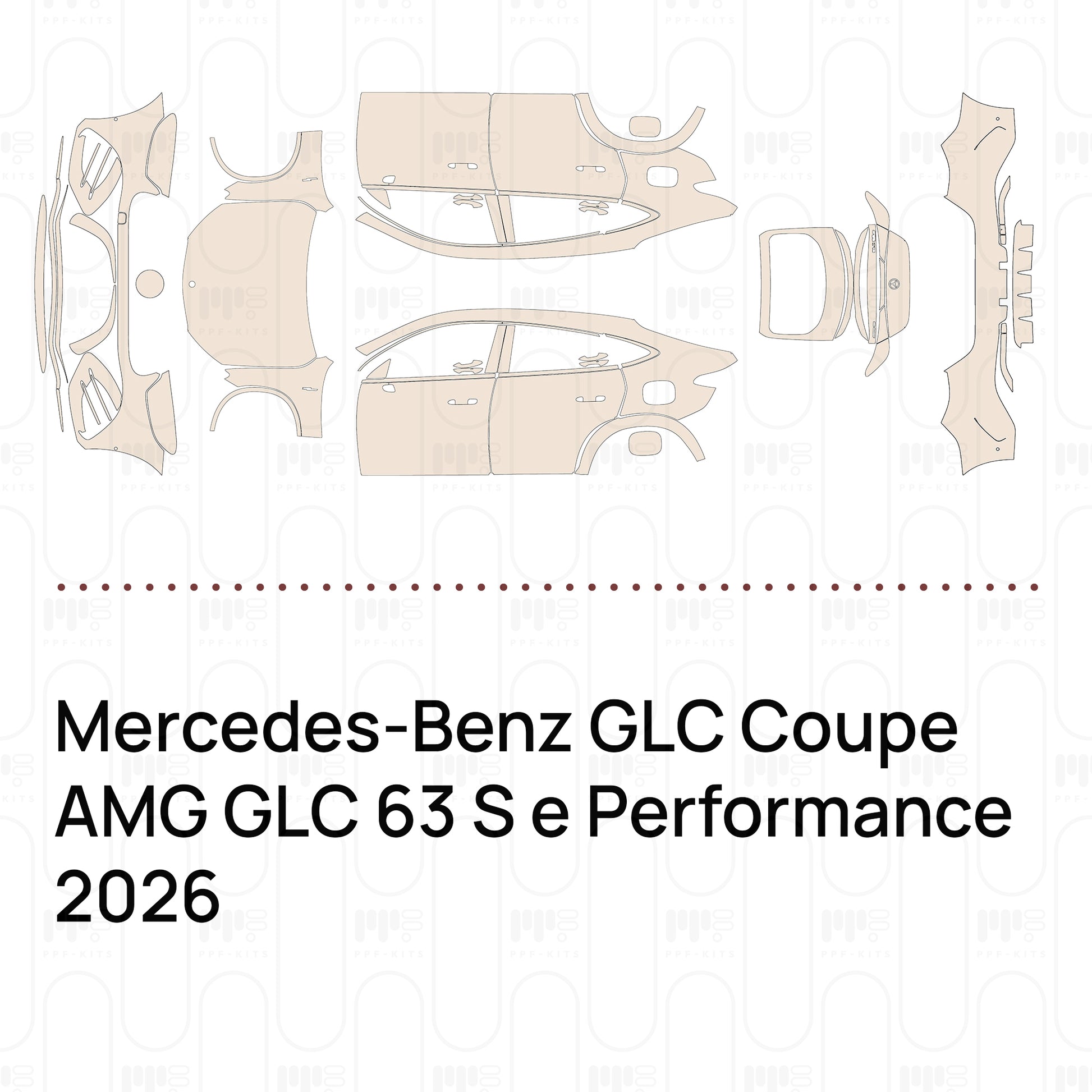 Bumper+Headlamp without AMG Aerodynamics Package, with 2 PDC (Parking Sensors)