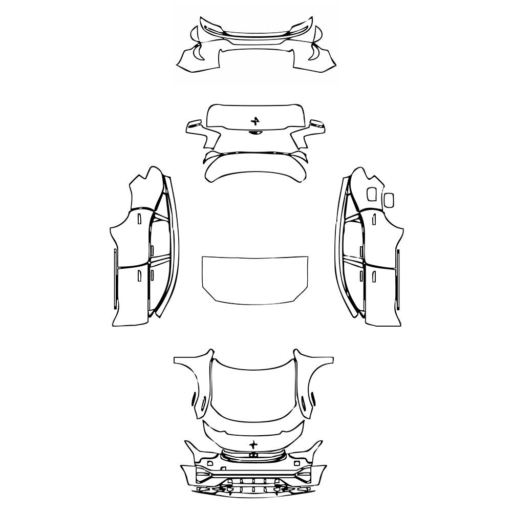 Pre-Cut PPF Polestar Polestar 3 2025 - PPF-Kits