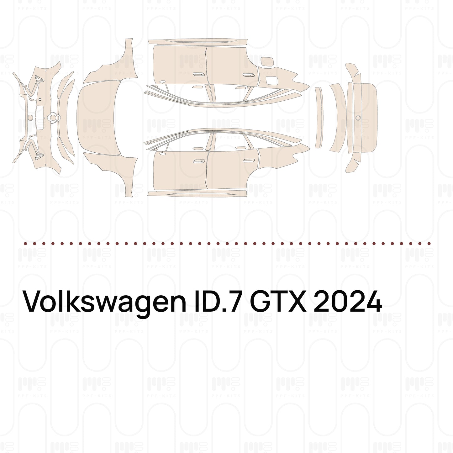 Bumper+Headlamp with 4 PDC (Parking Sensors) and 1 Camera